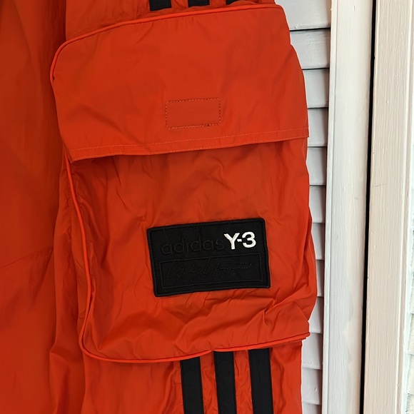 Y-3 Yohji Yamamoto x Adidas collab orange shell track pants size M - Picture 10 of 15